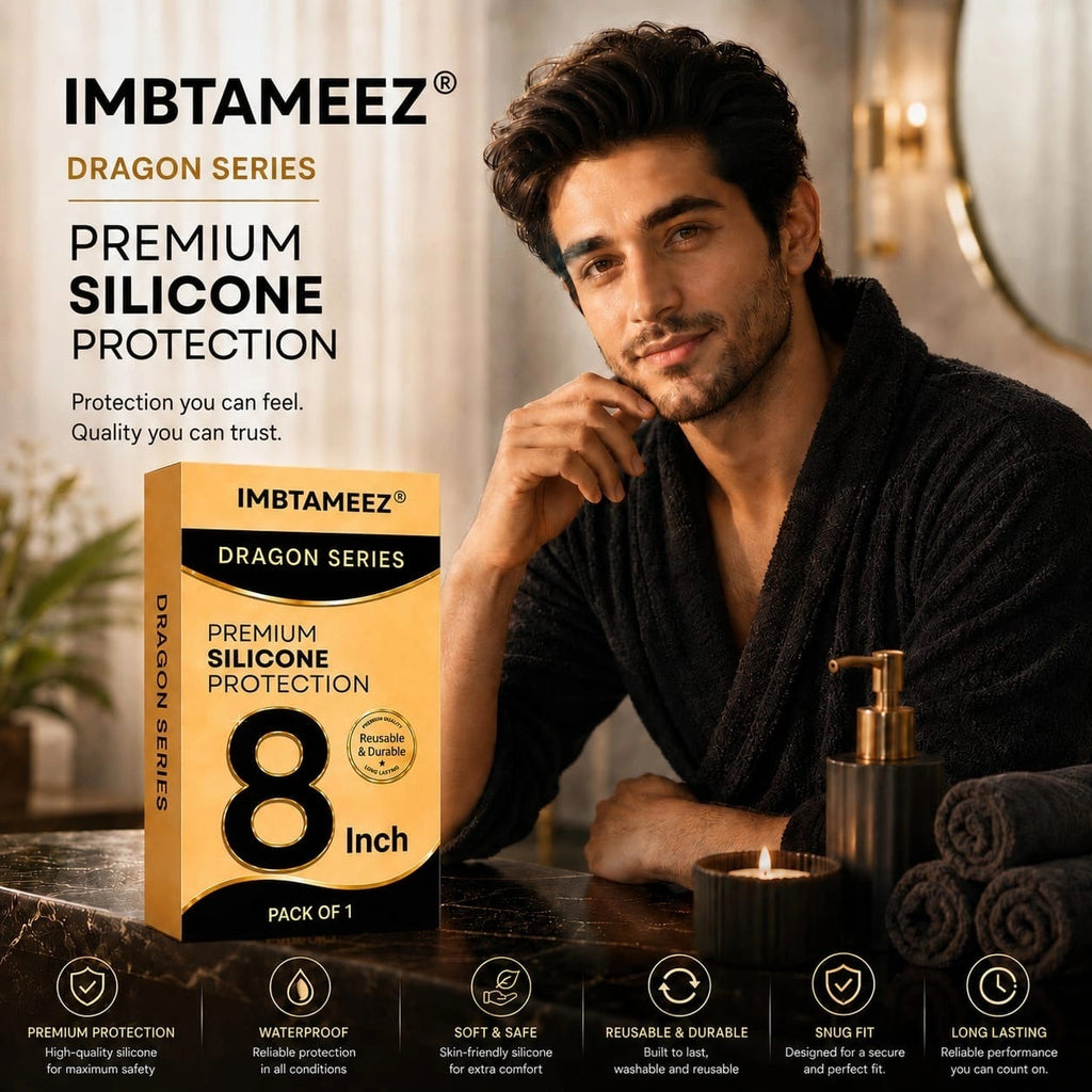 Imbtameez Dragon Series Premium Silicone Protection – 8 Inch, Pack of 1